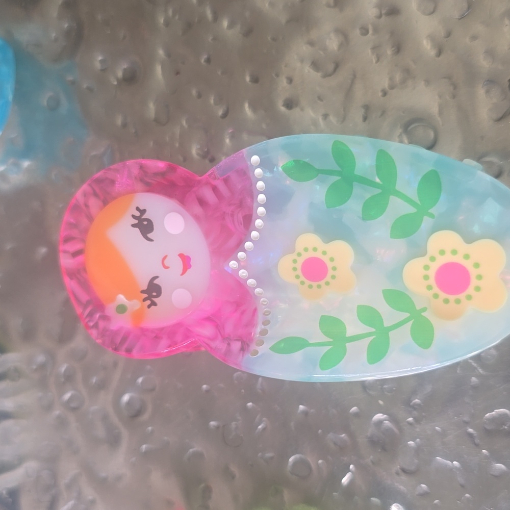 Colorful Animal and Doll Hair Clips, NEW, Med Size